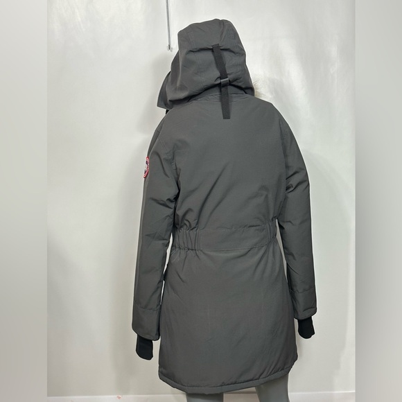 Canada Goose womens TRILLIUM Parka Down Coat GRAPHITE style 6650L size Small - Picture 12 of 16